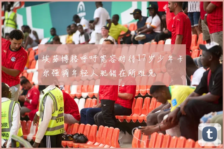 埃芬博格呼吁宽容对待17岁少年卡尔强调年轻人犯错在所难免